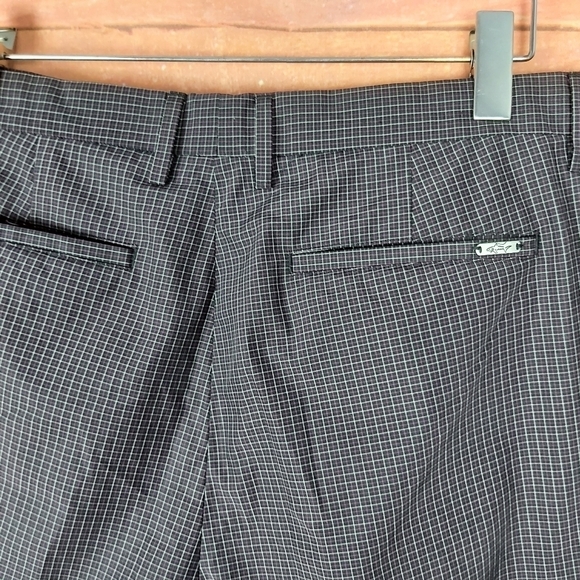 𝅺🍄3/50$🍄 GREG NORMAN plaid golf casual bermuda men's shorts size 36 - Picture 6 of 8